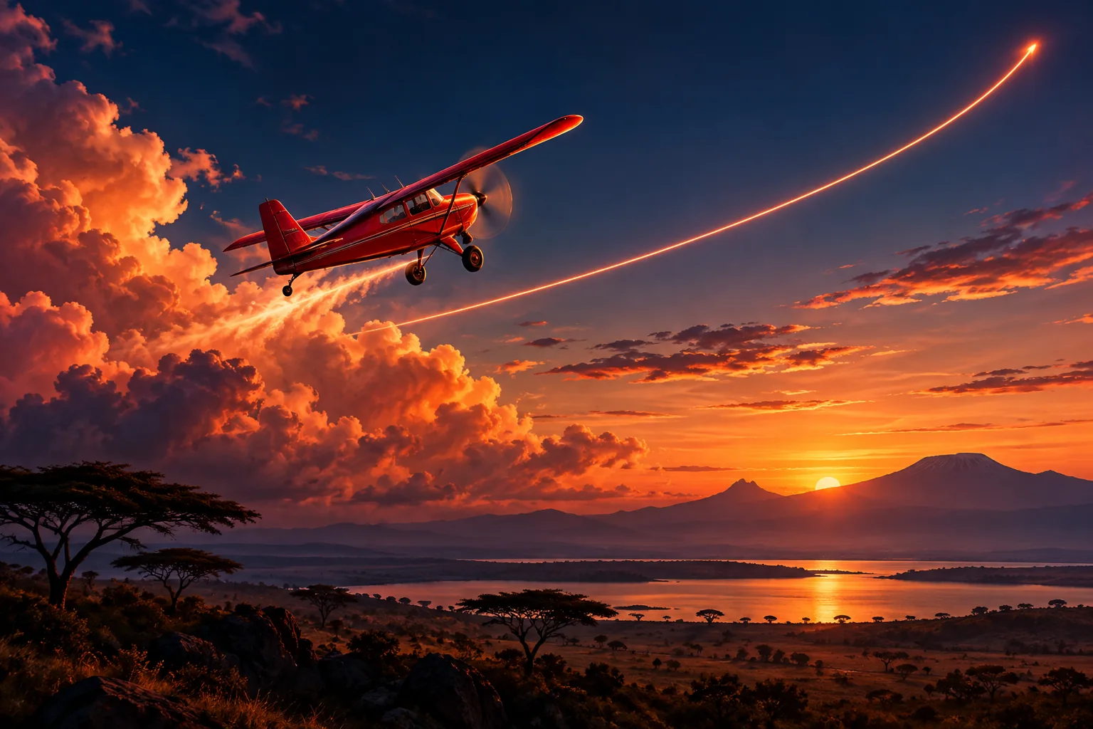 Original editorial illustration for Aviator SportPesa: how the crash game works